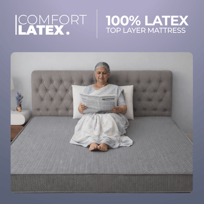Comfort Latex 6 Inch Mattress - Neev Mattress - Comfort Latex 6 Inch Mattress