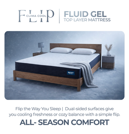 Clima Cool Flip Fluid Gel 7 Inches Mattress - Smart Prachar - Clima Cool Flip Fluid Gel 7 Inches Mattress