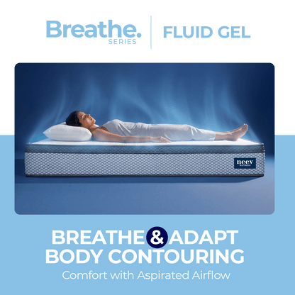 Breathe Fluid Gel Euro Top 9 Inches Pocket Spring Mattress - Smart Prachar - Breathe Fluid Gel Euro Top 9 Inches Pocket Spring Mattress