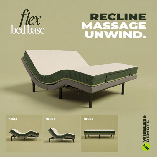 Recliner Bed & 100% Natural 7 Zone Latex Mattress - Neev Mattress-Recliner Bed & 100% Natural 7 Zone Latex Mattress
