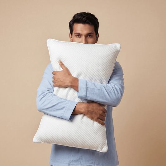 Neev Deluxe Poly Fiber Pillow - Neev Mattress - Neev Deluxe Poly Fiber Pillow