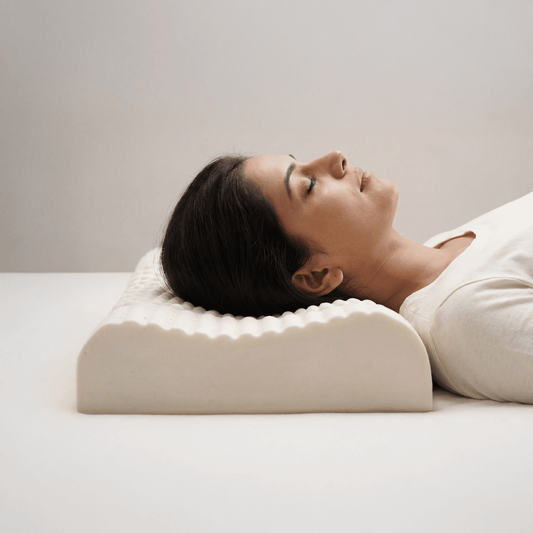 Neev Massage Contour Latex Pillow - Neev Mattress - Neev Massage Contour Latex Pillow